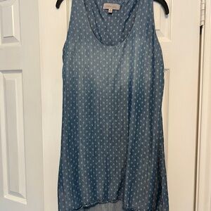 Philosophy Republic Clothing Tencel Lightweight Denim Dress M